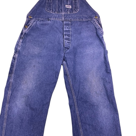 Vintage Big Smith bib overalls medium wash - Picture 7 of 7